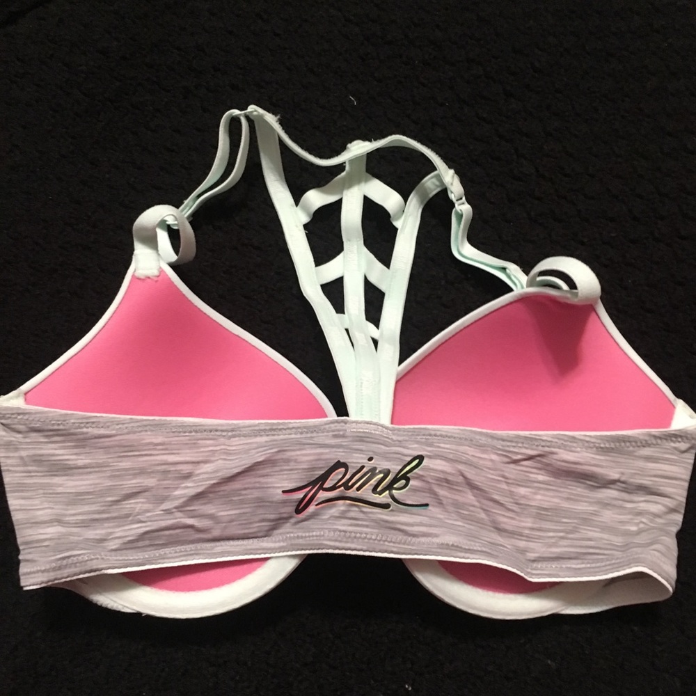 PINK: WEW TBCK STRAPPY BRA - SPRINGRAN